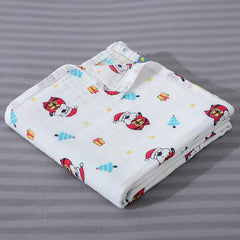 Santa Muslin Baby Swaddle - Comfy Tummies
