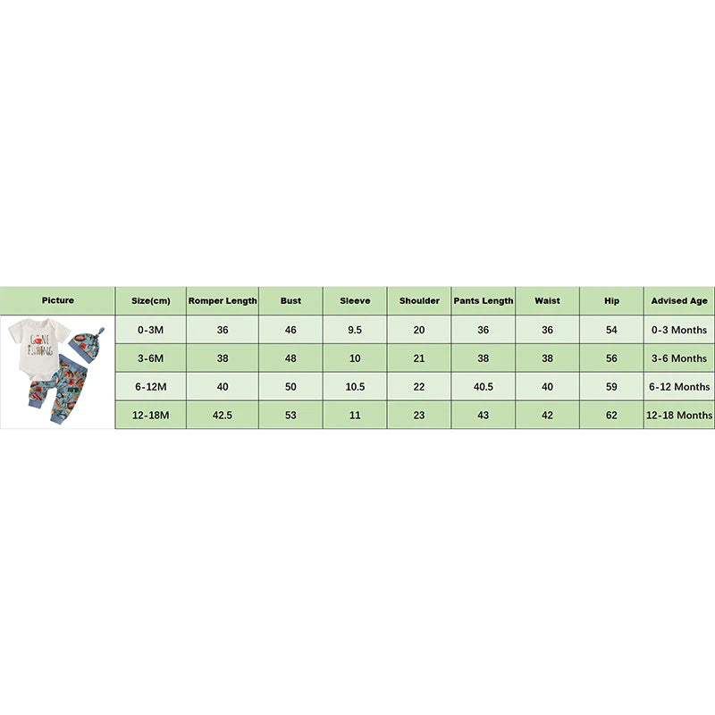 Newborn Baby Boy Fishing Outfit 3-Piece Set | Comfy Tummies