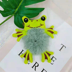 Toddler Kids Elastic Plush Animal Hair Ties