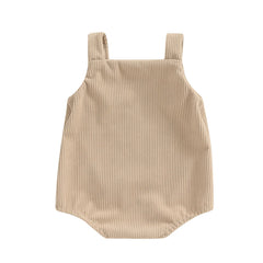 Unisex Sleeveless Dinosaur/Shark Embroidery Romper