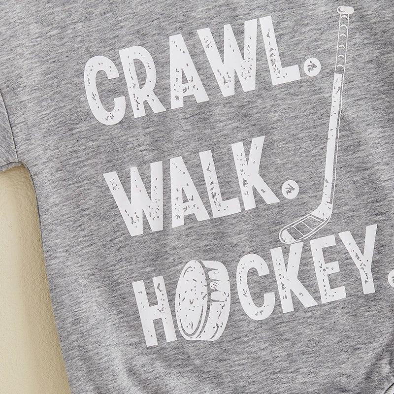 Newborn Baby Boy Fall Romper | Ball Print Bodysuit