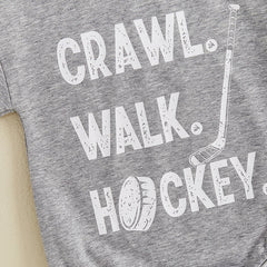 Newborn Baby Boy Fall Romper | Ball Print Bodysuit