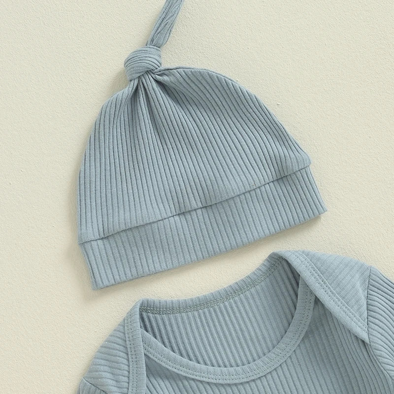 Autumn Baby Romper with Hat | Cozy & Stylish Outfit