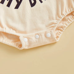 Baby Boys Letter Football/Basketball/Bowling Print Onesie