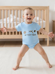 Baby Western Romper | Cowgirl Hat & Boot Design