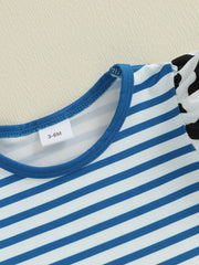 Cow Print Baby Girl Romper | Soft & Stylish Jumpsuit