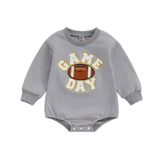 Unisex Baby Fall Football Long Sleeve Onesie