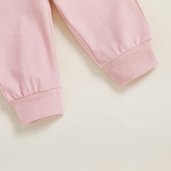Toddler Baby Girl Santa Sack Sweatshirt & Pants Christmas Outfit