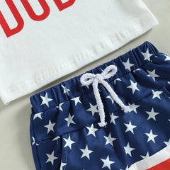 Baby Boys “All American Dude” 4th of July Outfit
