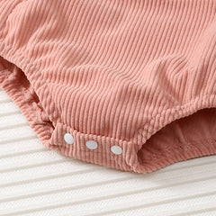 Infant Baby Girl Rainbow/Strawberry Embroidery Overalls