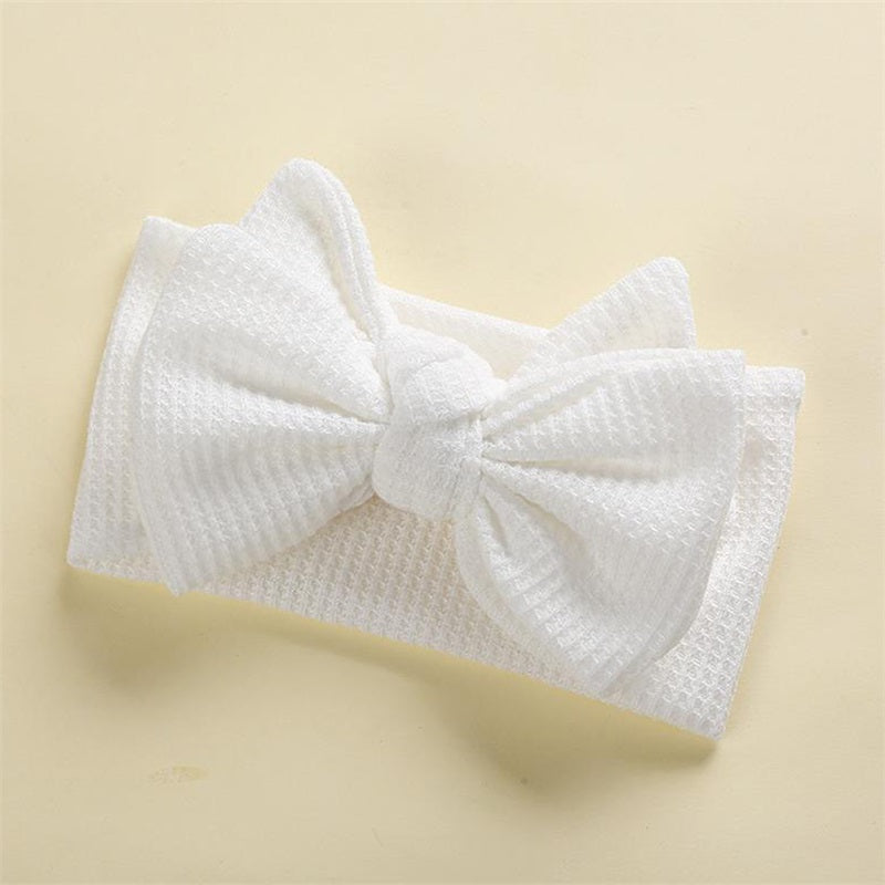 Baby Girl Bow Headband | Soft & Stretchy Accessory
