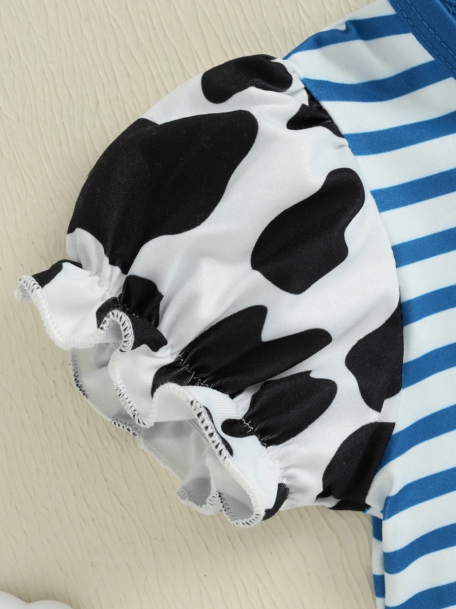 Cow Print Baby Girl Romper | Soft & Stylish Jumpsuit