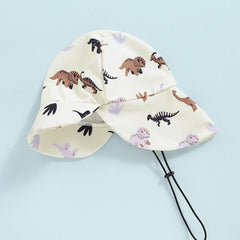 Baby Boy Whale Print Sun Hat Swimwear Set Toddler Bathing Suit
