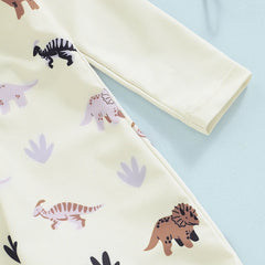 Baby Boy Whale Print Sun Hat Swimwear Set Toddler Bathing Suit