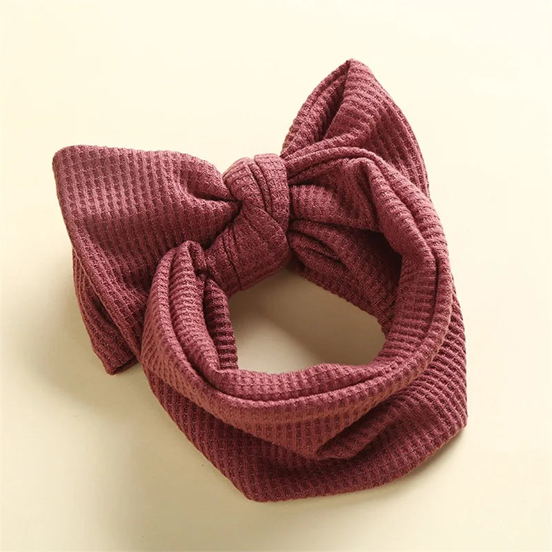 Baby Girl Bow Headband | Soft & Stretchy Accessory