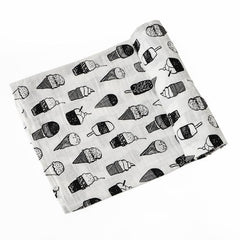 Cone - Organic Quilted Bamboo Swaddle - Comfy Tummies
