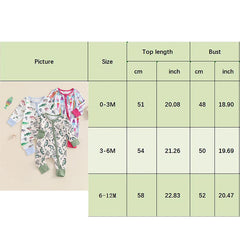 Unisex Baby Autumn Long Sleeve Crew Neck Fish Print Romper