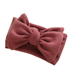 Baby Girl Bow Headband | Soft & Stretchy Accessory