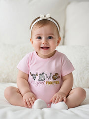 Baby Western Romper | Cowgirl Hat & Boot Design