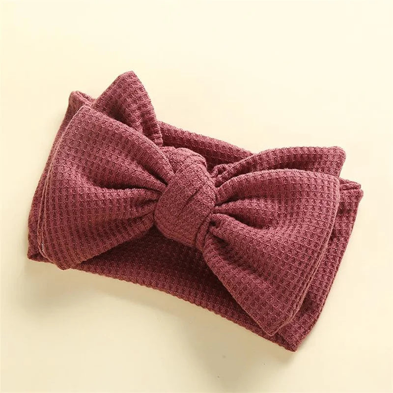 Baby Girl Bow Headband | Soft & Stretchy Accessory