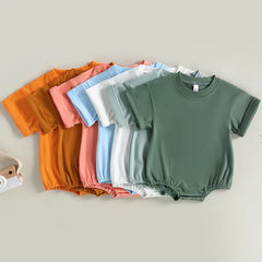 0–24M Unisex Baby Summer Onesies