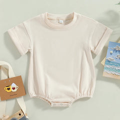0–24M Unisex Baby Summer Onesies
