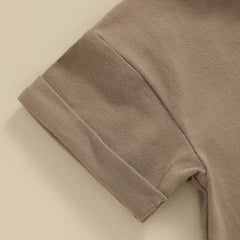 Baby Boy Western Cow Print Baby Romper