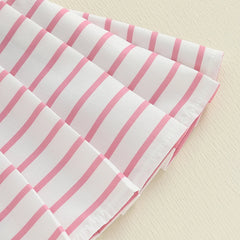 Baby Girl Tank Top & Pleated Skirt Golf Outfit Set