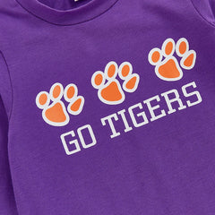 Unisex Baby Letter Print Fall Sweatshirt Romper