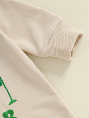 Baby Boy Golf Embroidered Long Sleeve Romper