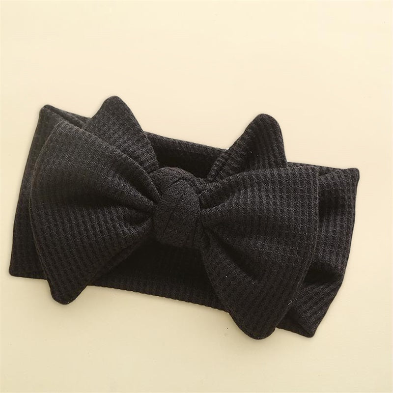 Baby Girl Bow Headband | Soft & Stretchy Accessory