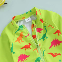Baby Boys Rash Guard Swimsuit with Swim Cap | Comfy Tummies