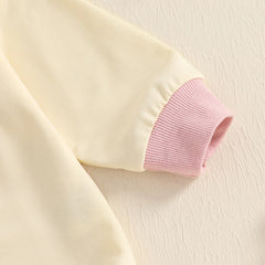 0–18M Baby Girl Embroidered Long Sleeve Flower Romper