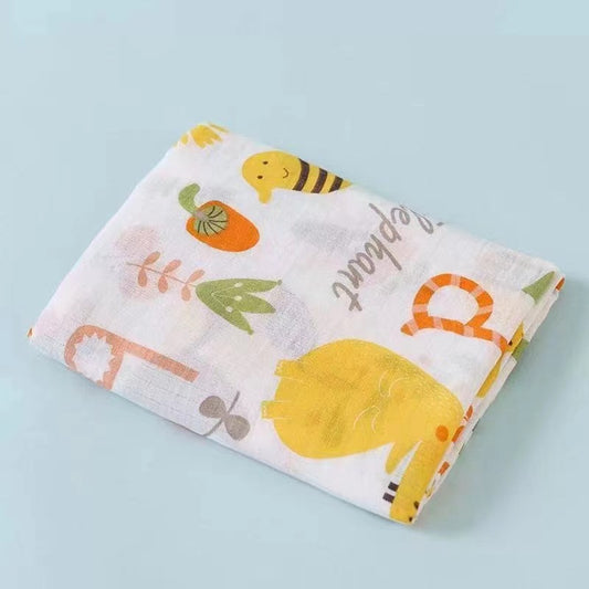 Snail Soft Muslin Baby Swaddle - Comfy Tummies