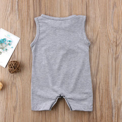 Baby Boy BEAST MODE ON Romper