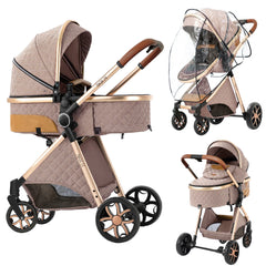 Baby Travel System – Lightweight Newborn Stroller & Pushchair