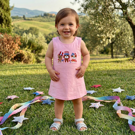 Baby Girls 4th of July Patriotic Dress