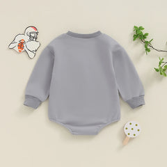 Unisex Baby Fall Football Long Sleeve Onesie
