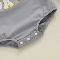Unisex Baby Fall Football Long Sleeve Onesie