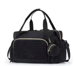 Large Waterproof Diaper Tote Bag with Pacifier Case