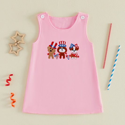 Baby Girls 4th of July Patriotic Dress