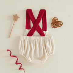 Baby Girl Infant Baby 4th of July Overalls