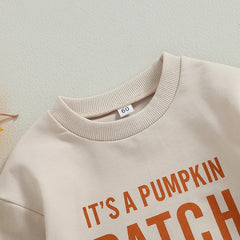 0-24M Newborn Baby Unisex Halloween Letter Print Long Sleeve Onesie