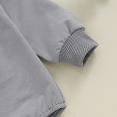 Unisex Baby Fall Football Long Sleeve Onesie