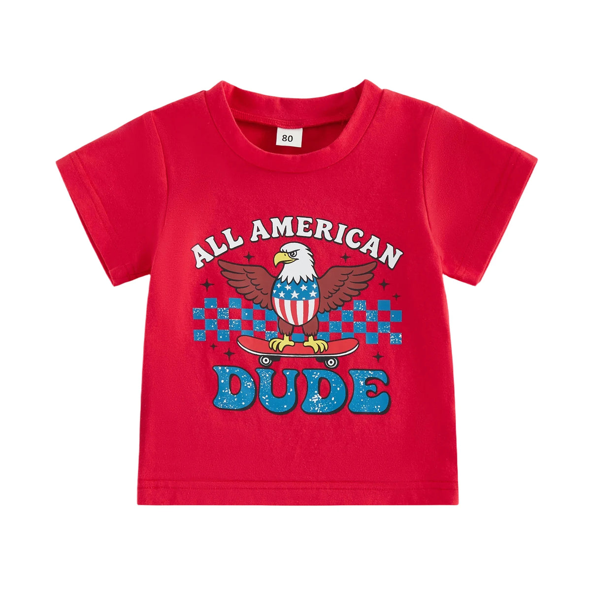 Baby Boys Short Sleeve 4th of July T-Shirts