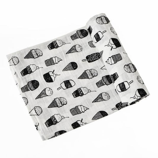 Cone - Organic Quilted Bamboo Swaddle - Comfy Tummies