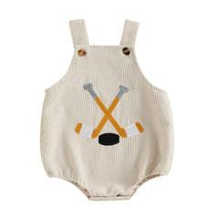 Baby Boys Corduroy Golf Onesie
