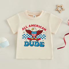 Baby Boys Short Sleeve 4th of July T-Shirts