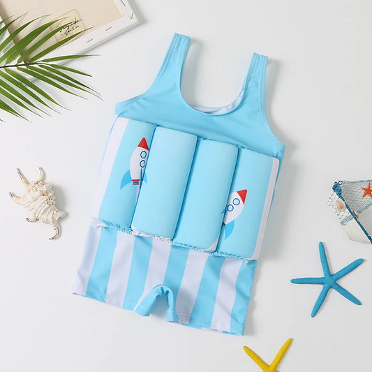 2-9 Years Kids Floatation Swimsuit