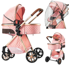 Baby Travel System – Lightweight Newborn Stroller & Pushchair